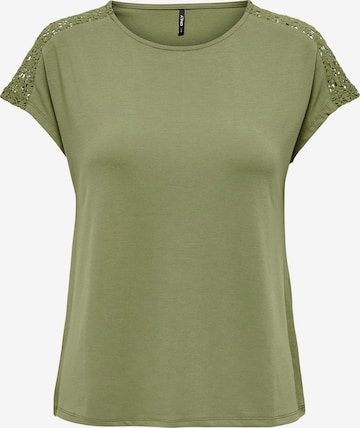 T-shirt 'Thea' ONLY en vert : devant