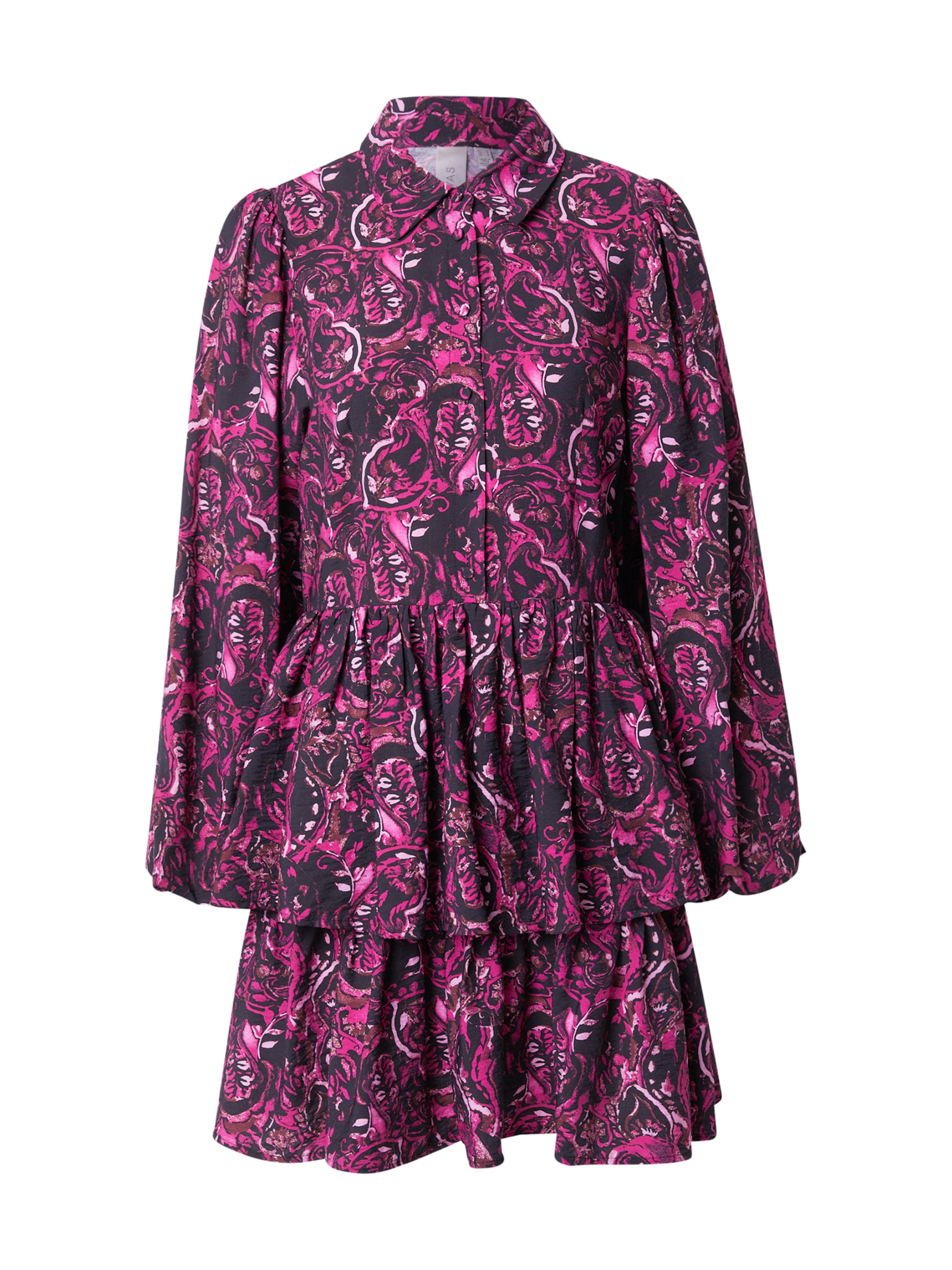 YAS - Vestidos camiseiros 'YASISA' em rosa: frente