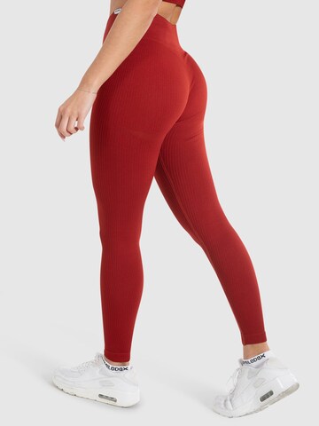 Smilodox Skinny Leggings in Rood