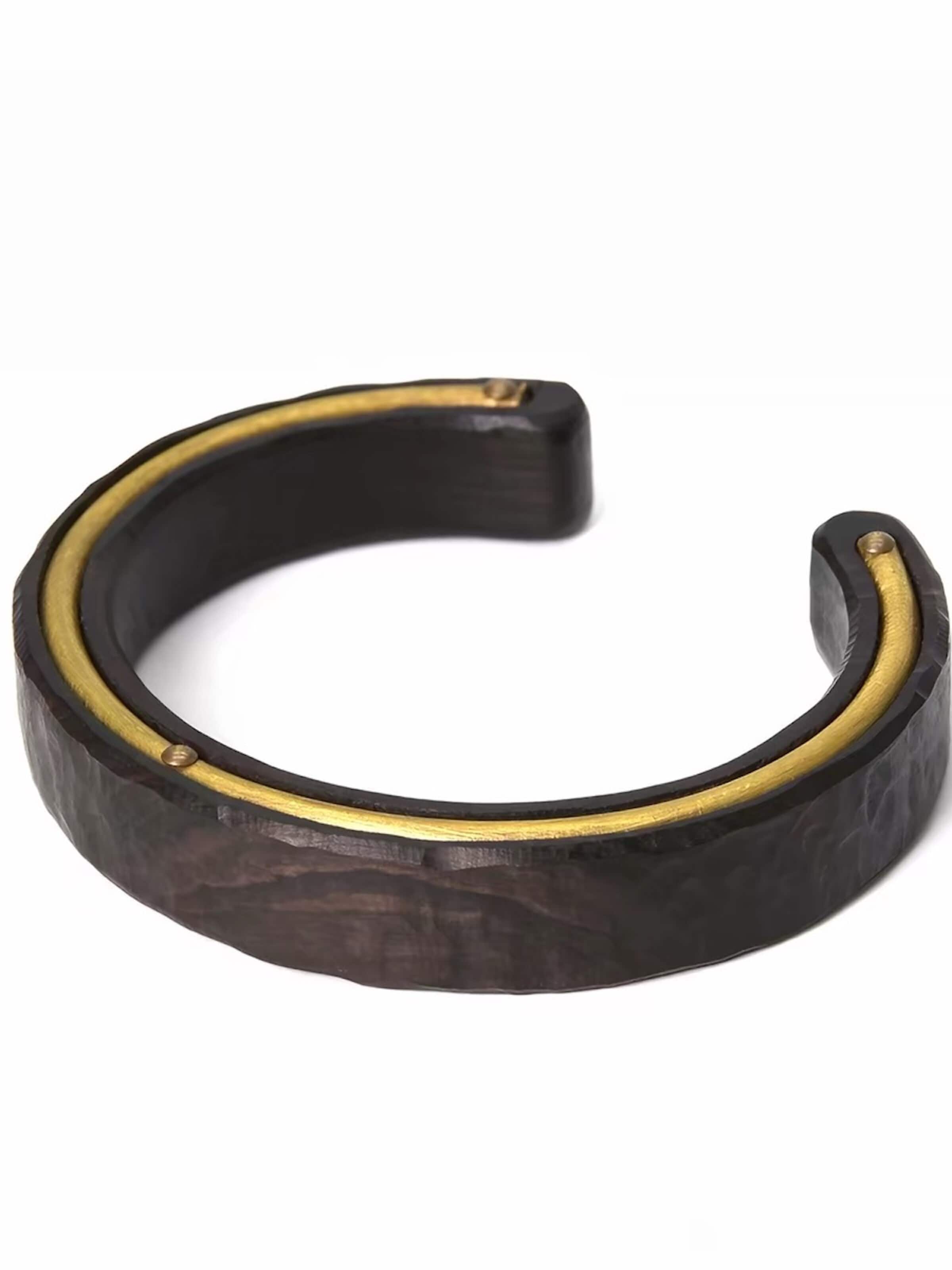 Bracelet LanLivia en marron : devant
