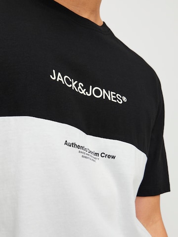 JACK & JONES Koszulka 'Eryder' w kolorze czarny