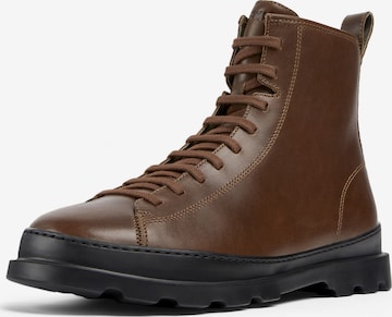 Bottines à lacets ' Brutus ' CAMPER en marron : devant