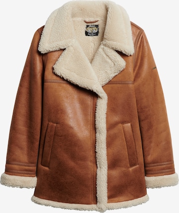 Superdry Between-Season Jacket in Brown: front