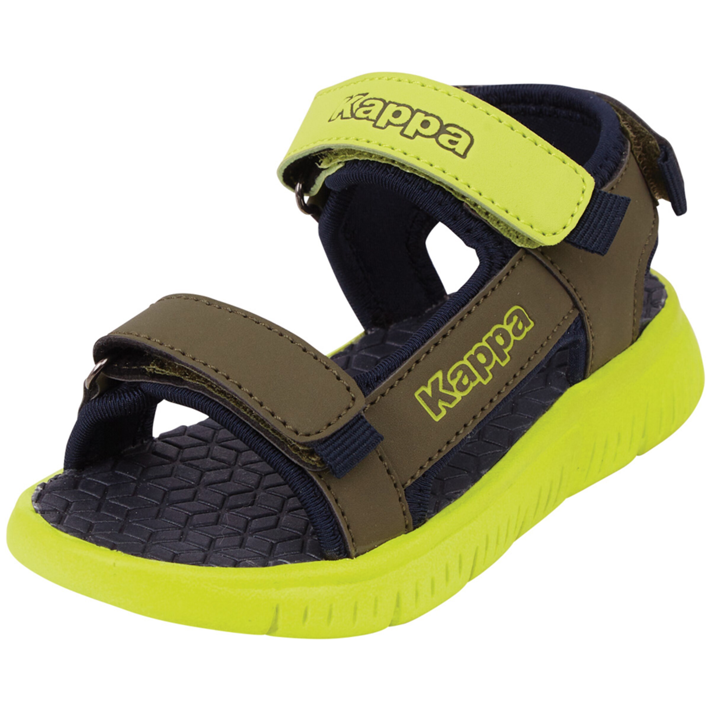 KAPPA Sandals 'Kana' in Yellow: front
