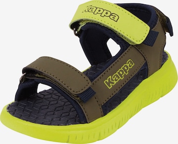 KAPPA Sandals 'Kana' in Yellow: front