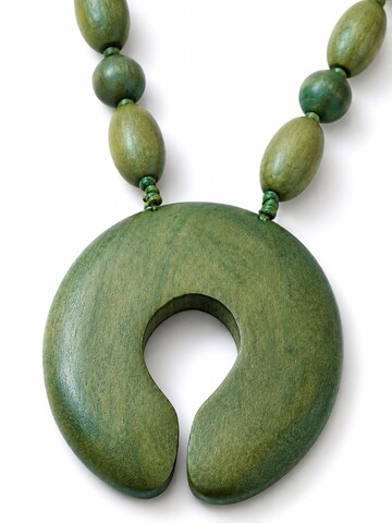 COLLEZIONE ALESSANDRO Necklace 'Boho' in Green