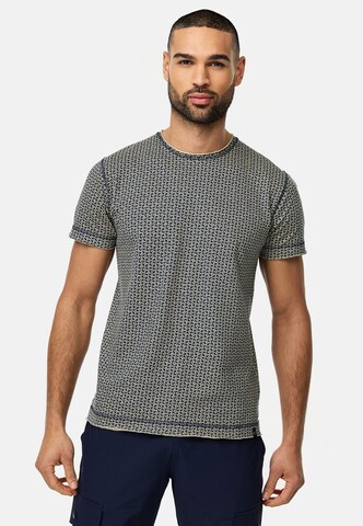 INDICODE JEANS Shirt 'Jude' in Beige: front