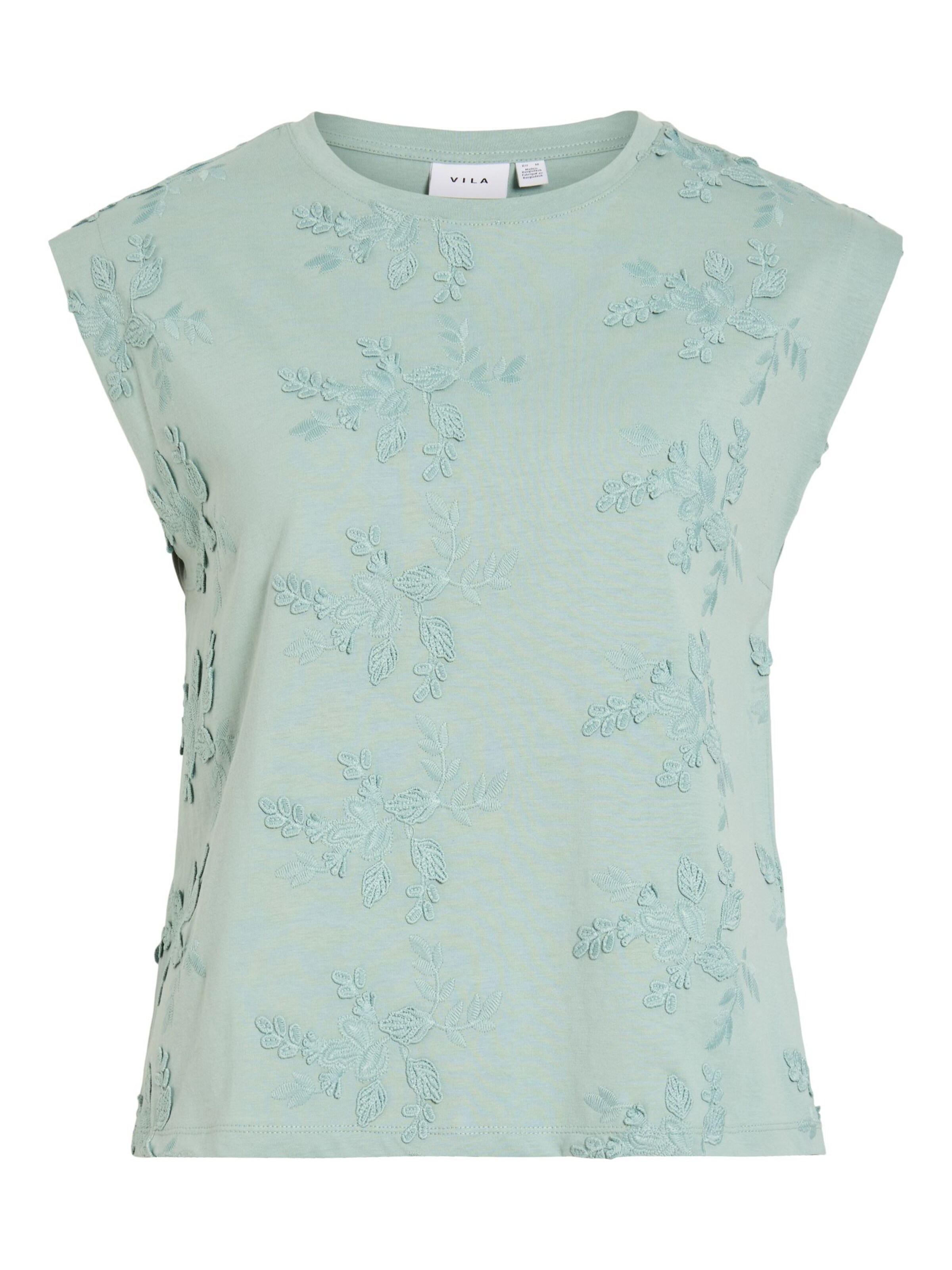 VILA Top in Blau: Vorderseite