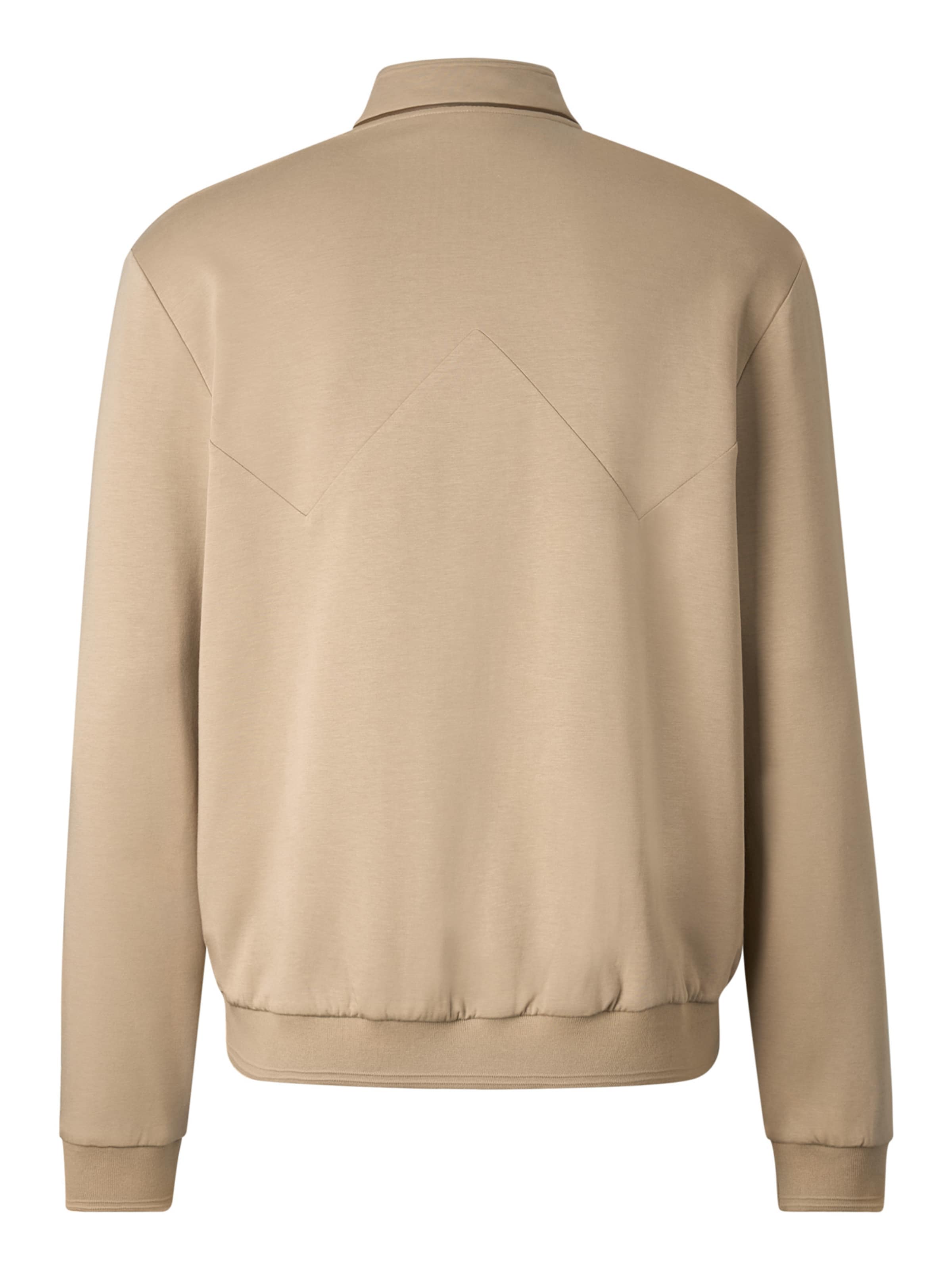 BOGNER Sweatjacke in Beige