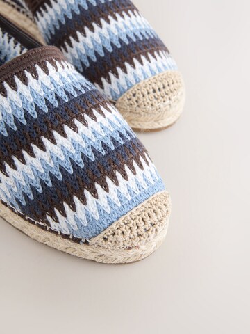 Next Espadrilles 'Forever Comfort' in Blau