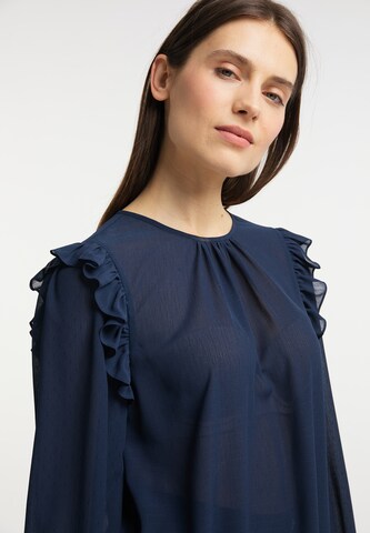 Usha Bluse in Blau