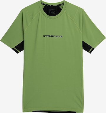 4F Funktionsskjorte i grøn: forside