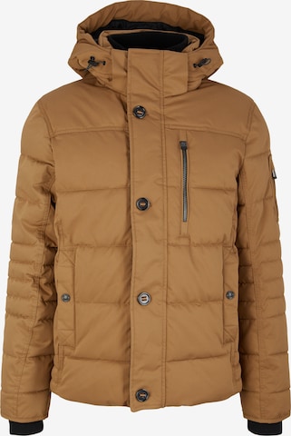 TOM TAILOR Between-Season Jacket in Brown: front