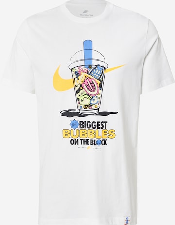 Nike SportswearMajica 'SOLE FOOD' - bijela boja: prednji dio