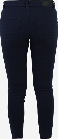 Vero Moda Petite Skinny Jeans 'HOT SEVEN' in Blau