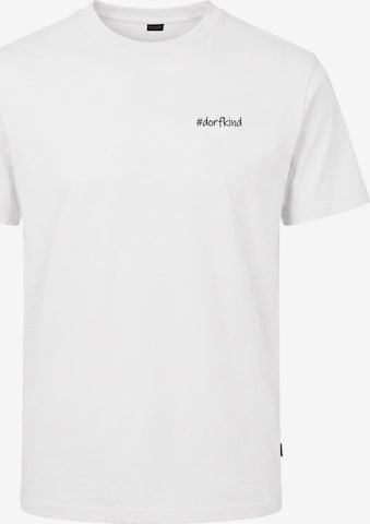 T-Shirt 'Dorfkind' Kleinigkeit en blanc : devant