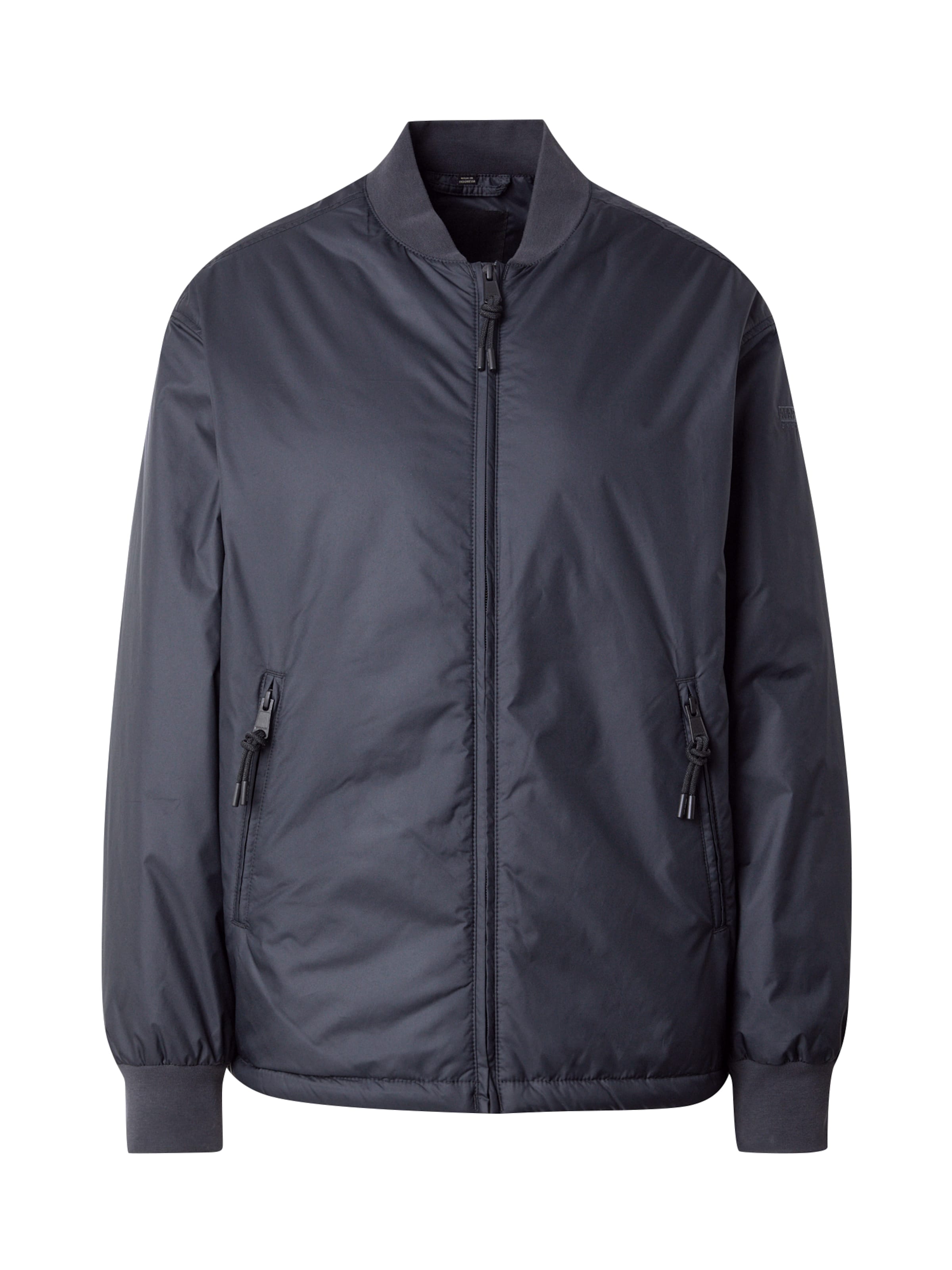 NAPAPIJRI Φθινοπωρινό και ανοιξιάτικο μπουφάν 'A-SITTER' σε μαύρο: μπροστά