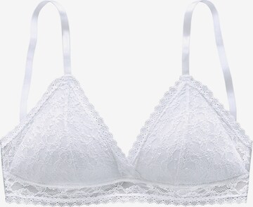 s.Oliver Triangle Bra in White: front