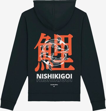 F4NT4STIC Sweatshirt 'Nishikigoi Koi' in Black: front