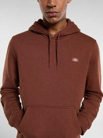 DICKIES Sweatshirt 'Oakport' in Braun