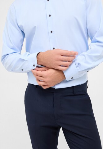 ETERNA Regular fit Zakelijk overhemd in Blauw