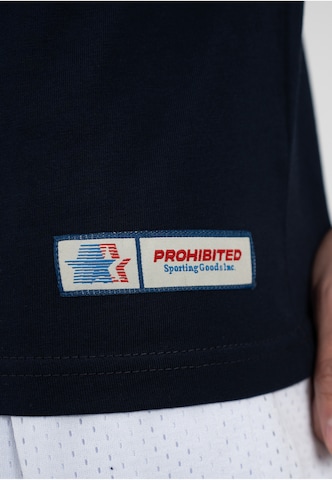 Prohibited Koszulka w kolorze niebieski