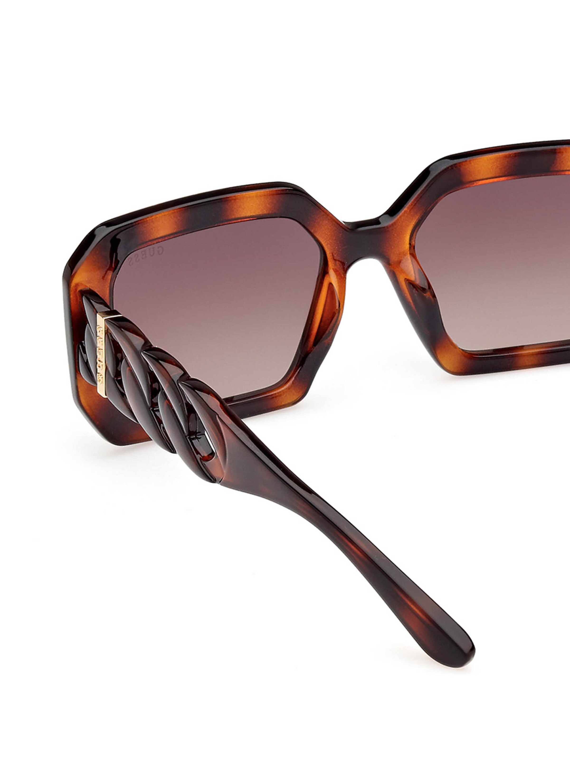 GUESS Zonnebril in Bruin