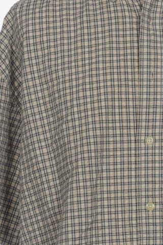 EDDIE BAUER Button Up Shirt in XL in Beige