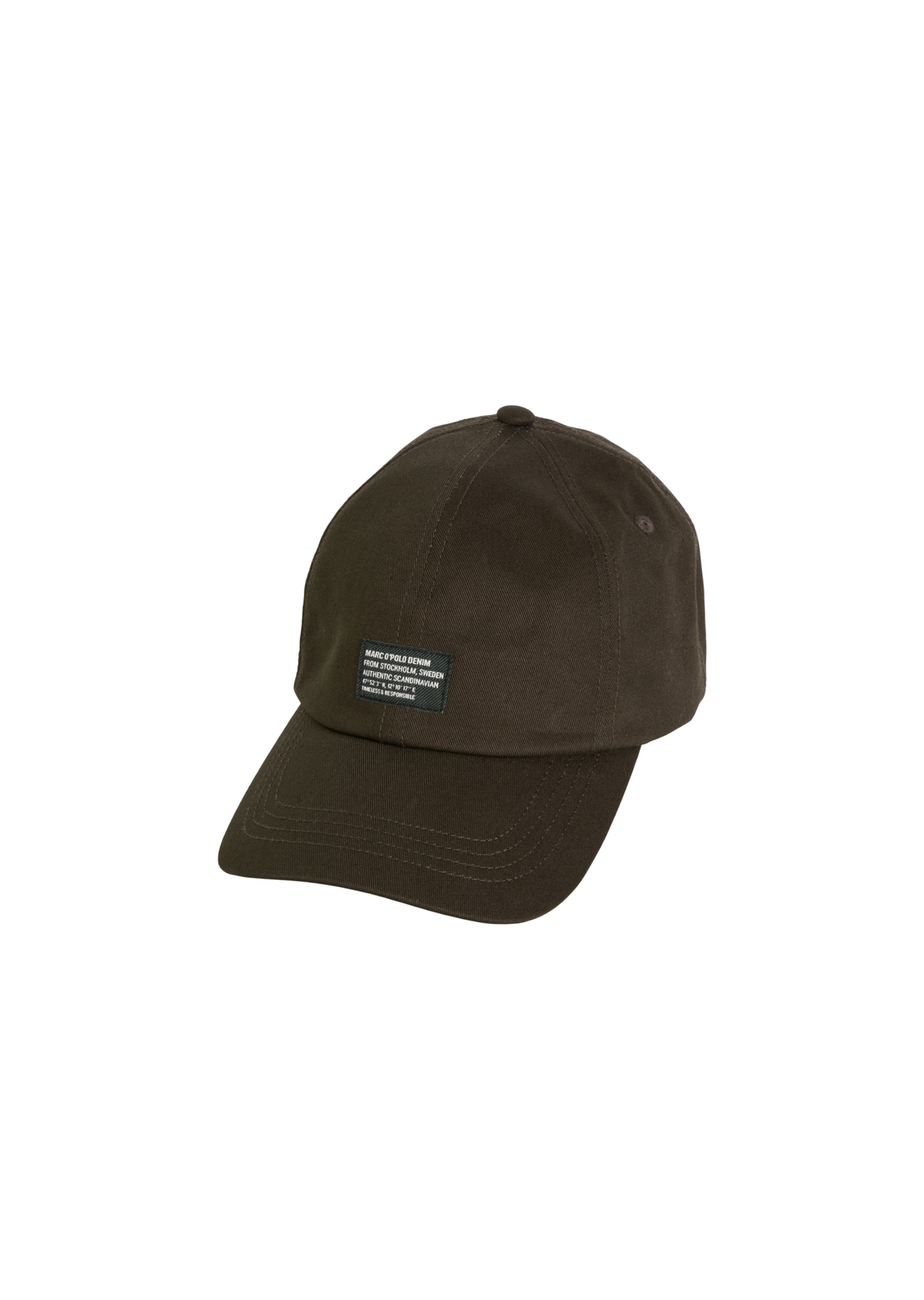 Casquette Marc O'Polo DENIM en marron : devant