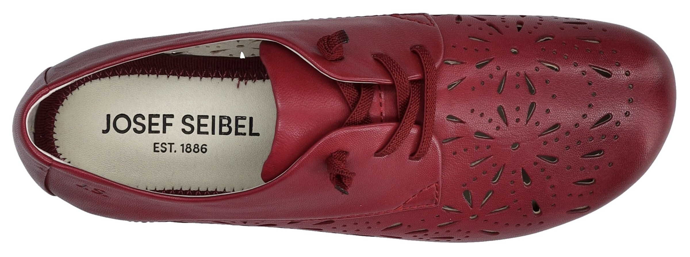 JOSEF SEIBEL Schnürschuh in Rot