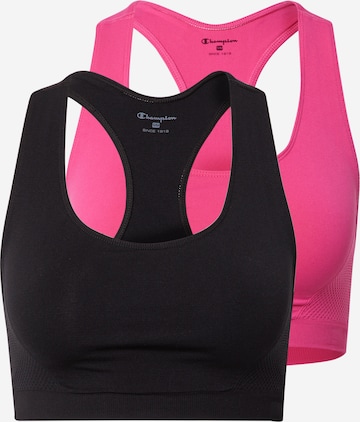 Champion Authentic Athletic Apparel Sports Bra in Pink: front