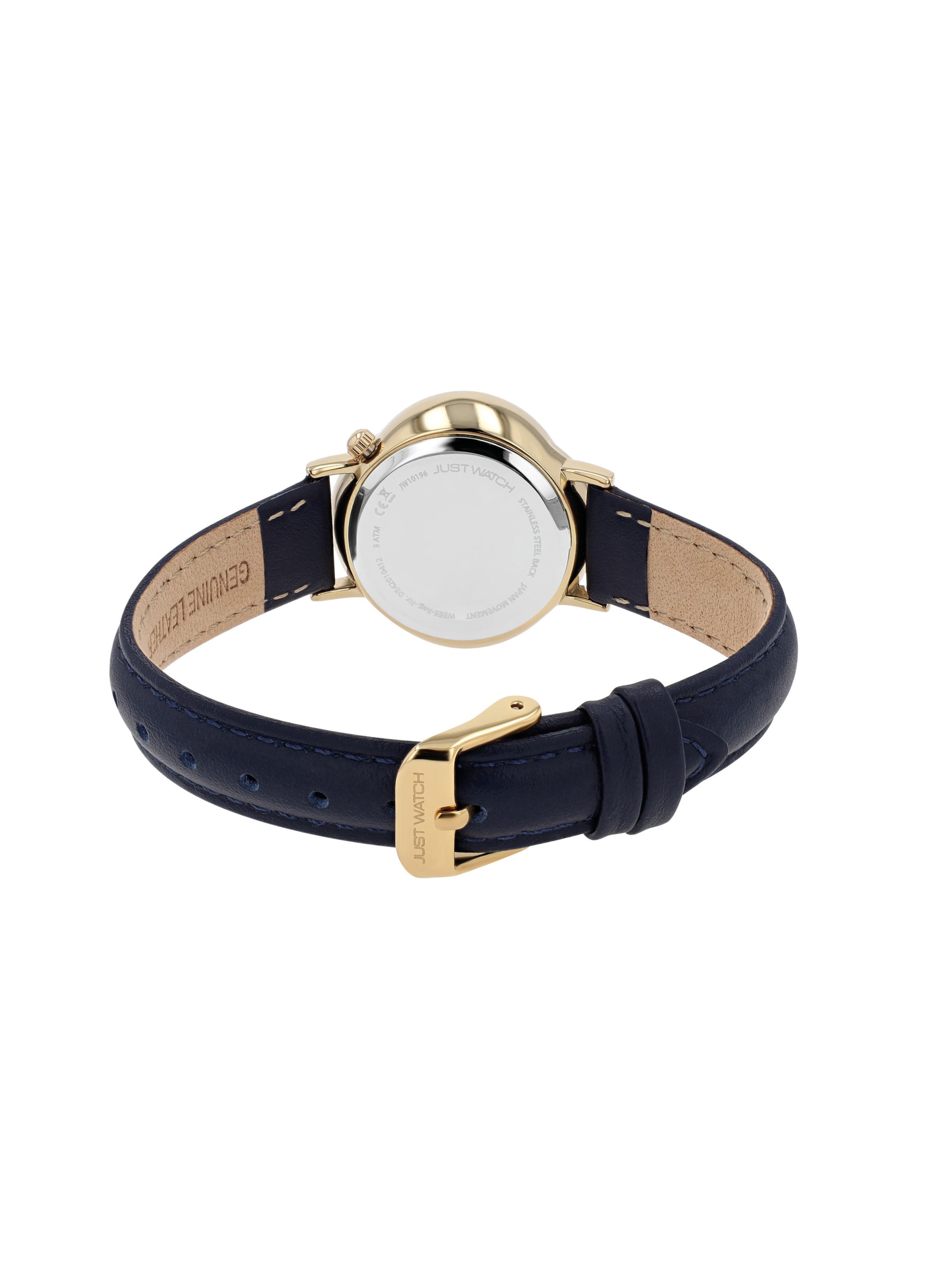 Just Watch Analog Watch 'Antoni, Datumsanzeige' in Blue