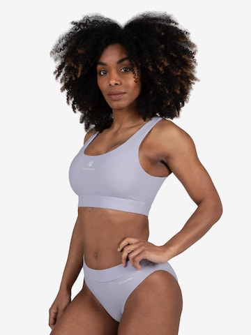 Gorilla Wear Bralette Bikini top 'Summerville ' in Purple: front