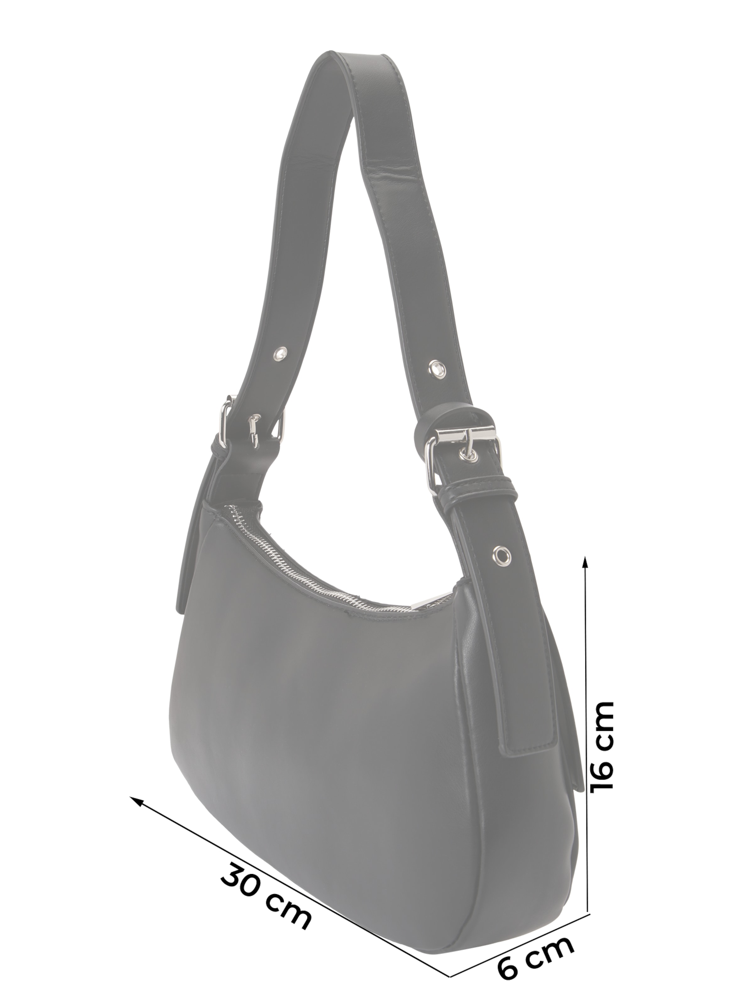 Borsa a spalla di ABOUT YOU in nero