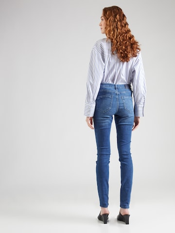 s.Oliver - Skinny Calças de ganga em azul