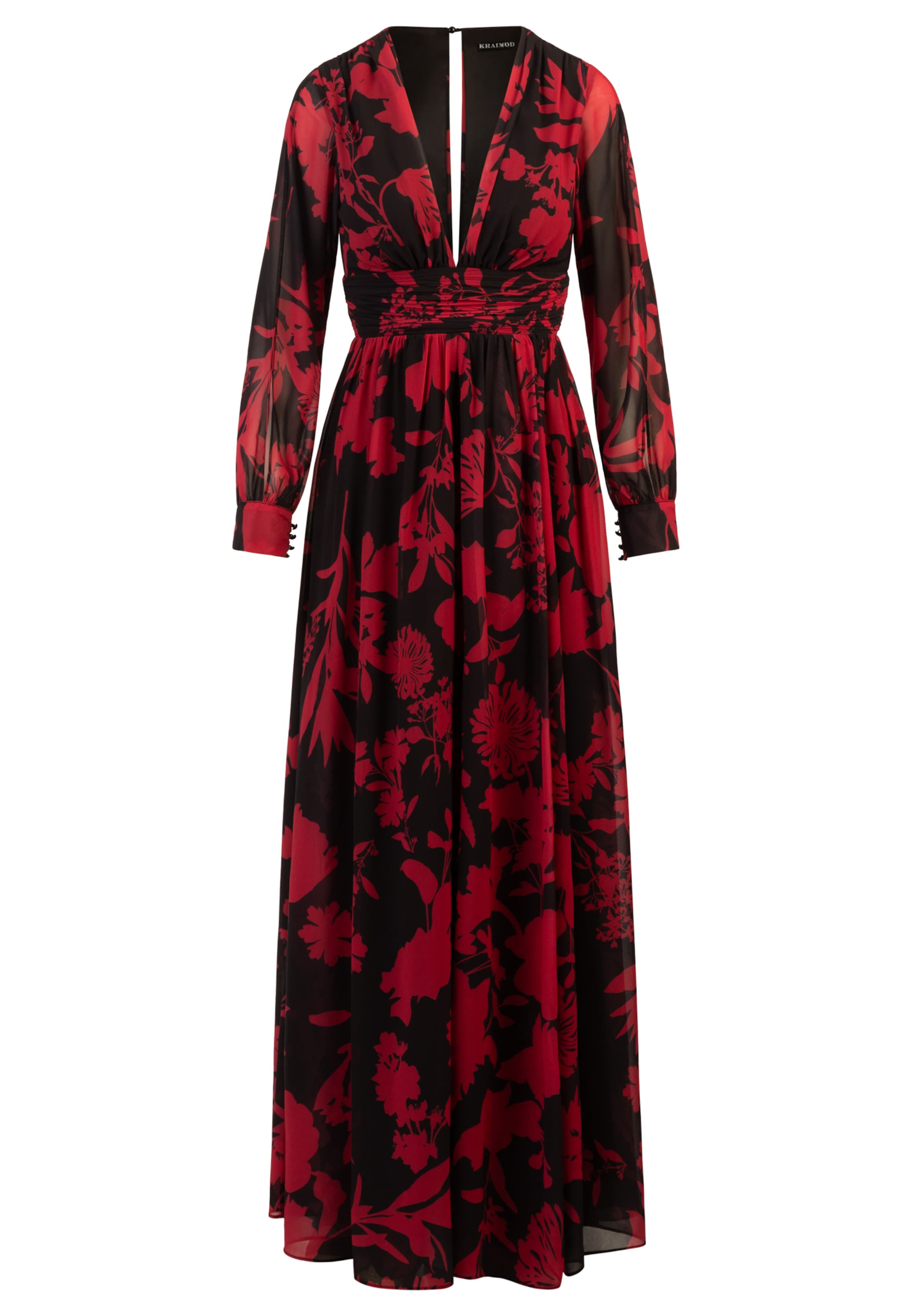 sarkans Kraimod Vakarkleita: no priekšpuses