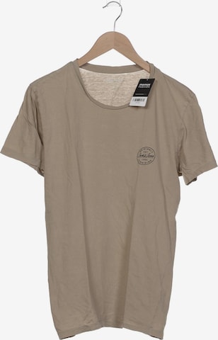 JACK & JONES T-Shirt L in Beige: Vorderseite