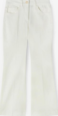 MOTIVI - Acampanado Pantalón en blanco: frente