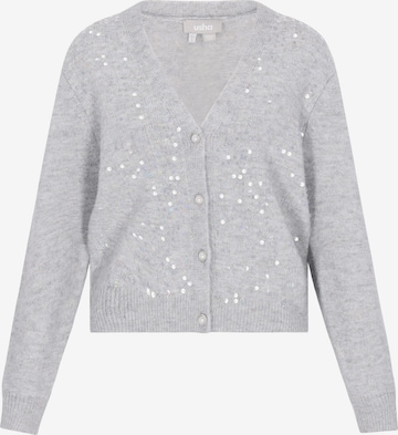 Usha Gebreid vest in Grijs: voorkant