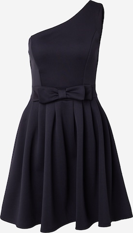 Robe 'MADALINE' WAL G. en noir : devant