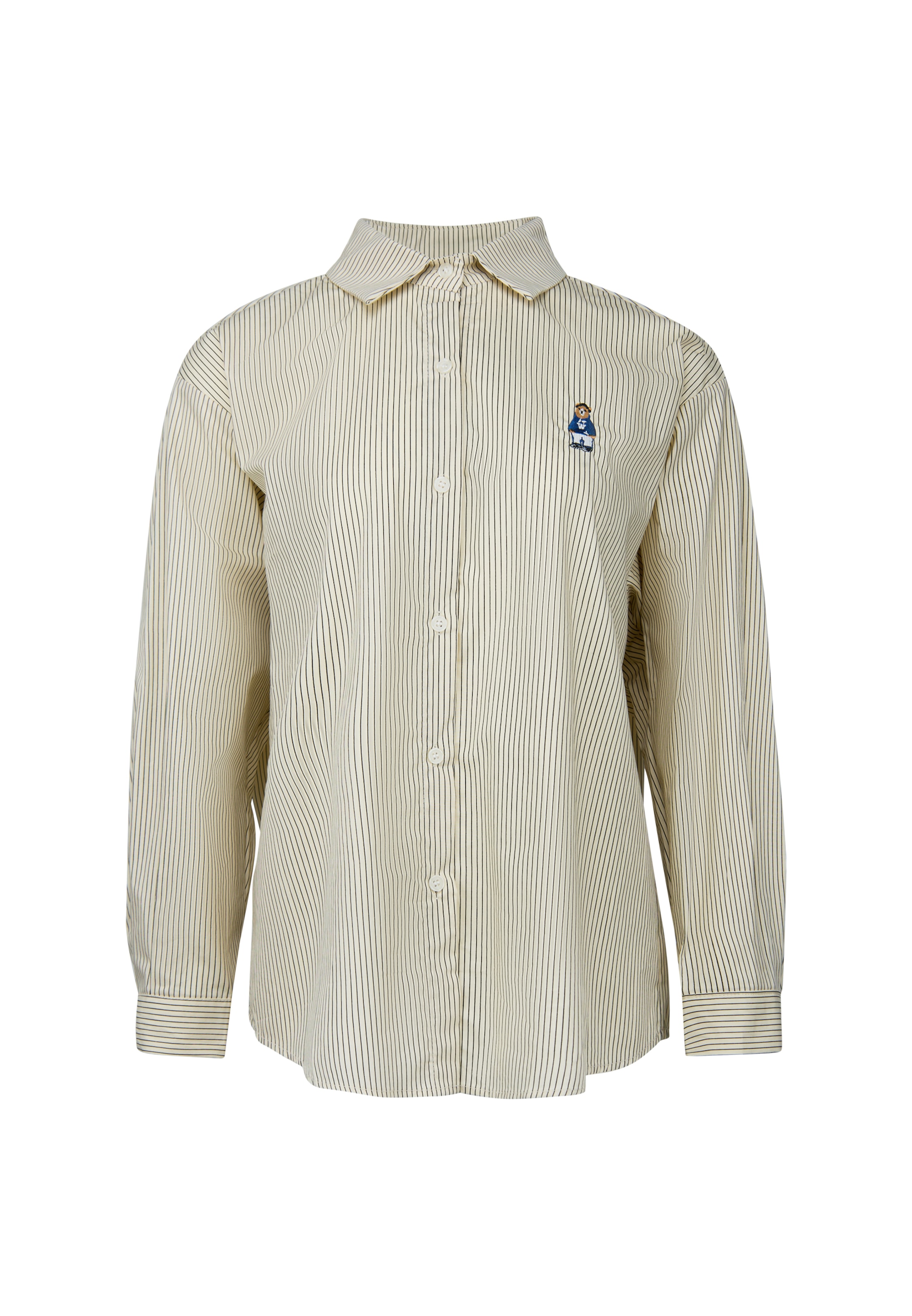 MYMO Blouse in Beige: front