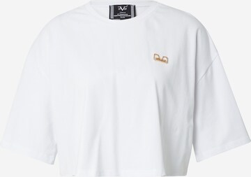 19V69 ITALIA - Camiseta 'BABY' en blanco: frente