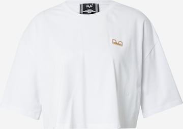 19V69 ITALIA - Camisa 'BABY' em branco: frente