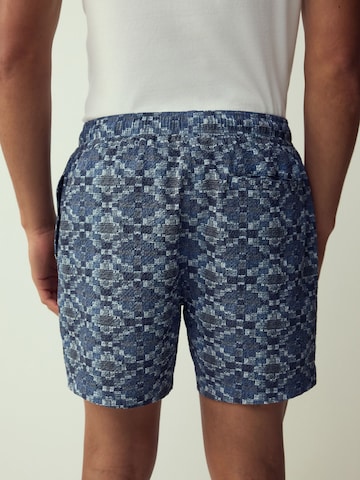 Next Zwemshorts 'Navajo' in Blauw