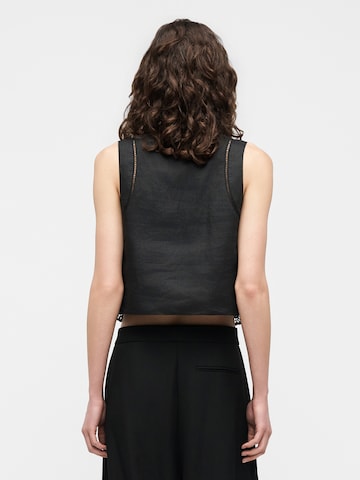 Bluză 'C_Irika' de la BOSS pe negru