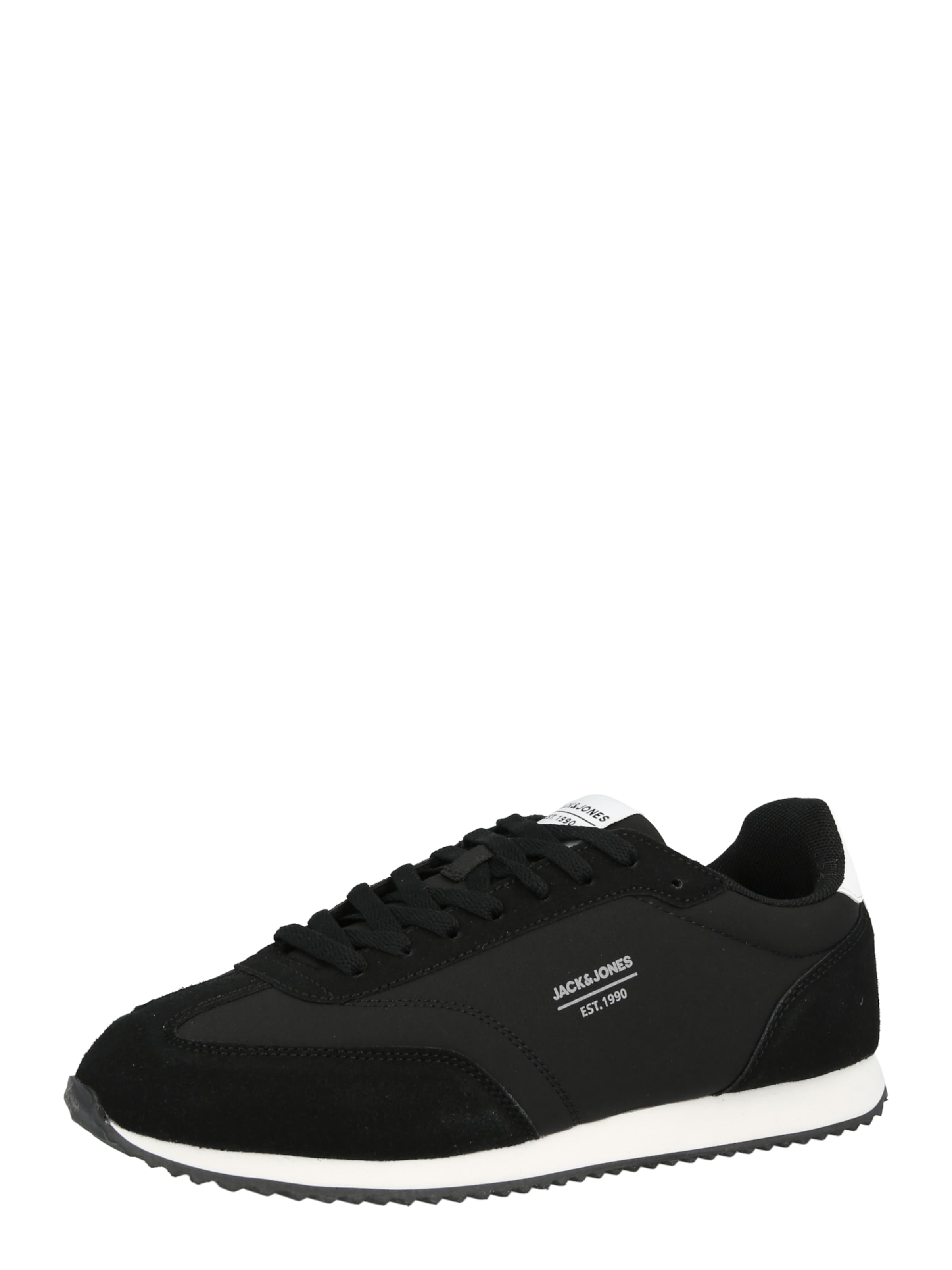 JACK & JONES Madalad ketsid 'JFWRETRO RUNNER', värv must: eest vaates