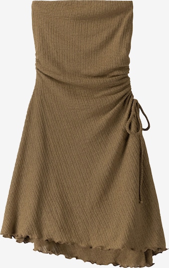 Bershka Úpletové šaty - olivová, Produkt