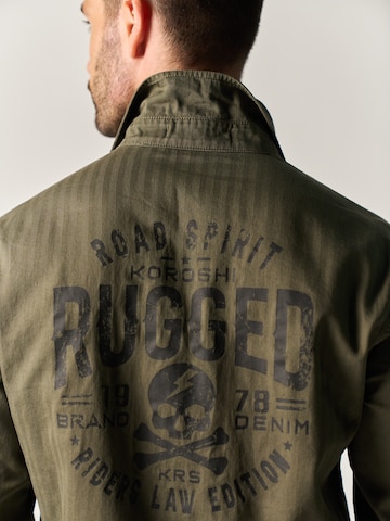 KOROSHI Regular fit Overhemd in Groen