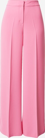 Notes du Nord Свободный крой Плиссированные брюки 'Oliana' в Ярко-розовый: спереди