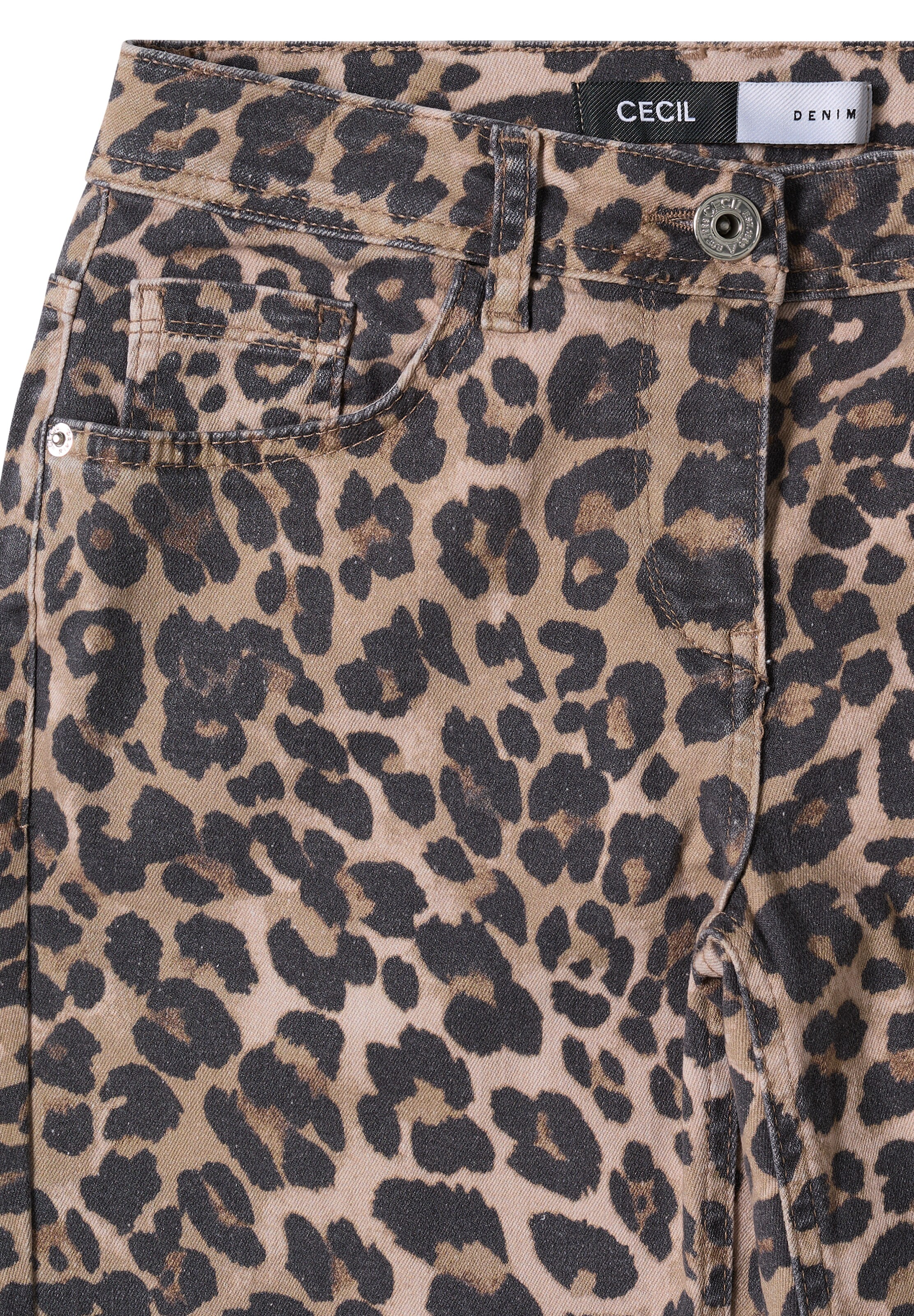 CECIL Regular Jeans in Beige